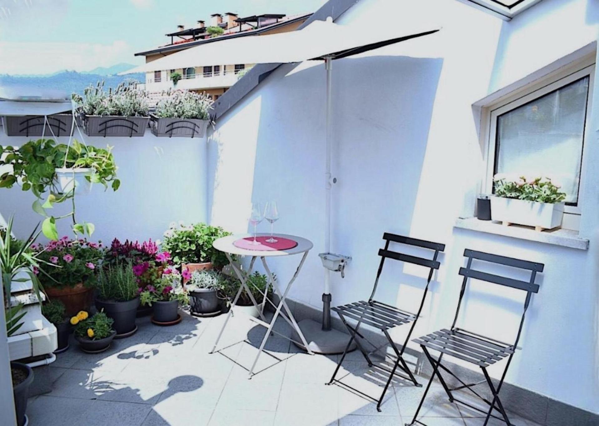Ferienwohnung Borgo D'Oro Loft Bergamo Exterior foto